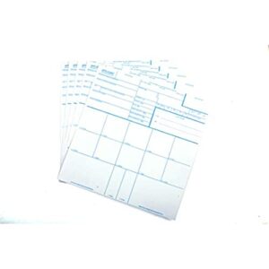 fingerprint cards, applicant fd-258, 100 pack
