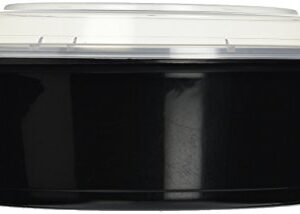 Reditainer - 12 Round Food Storage Containers with Lids - Microwaveable & Dishwasher safe (32 Ounce)