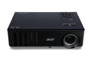 acer x1163 dlp 3d projector (black)