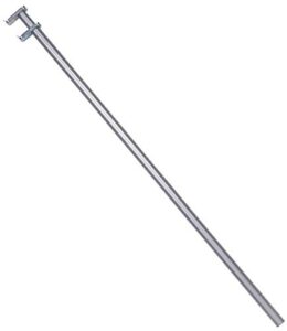 hillman 852653 zinc-plated adjustable closet rod, 48" - 72" long with 1" diameter