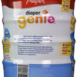 Playtex Diaper Genie Disposal System Refills, 240 Count (Pack of 4)