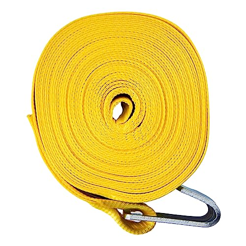 Keeper - 4" x 40’ Winch Strap With Flat Hook - 5,000 lbs. Working Load Limit And 15,000 lbs. Break Strength