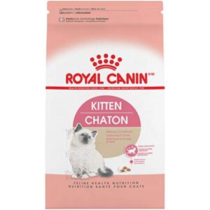 royal canin feline health nutrition dry food for young kittens, 7 lb bag(packaging may vary)