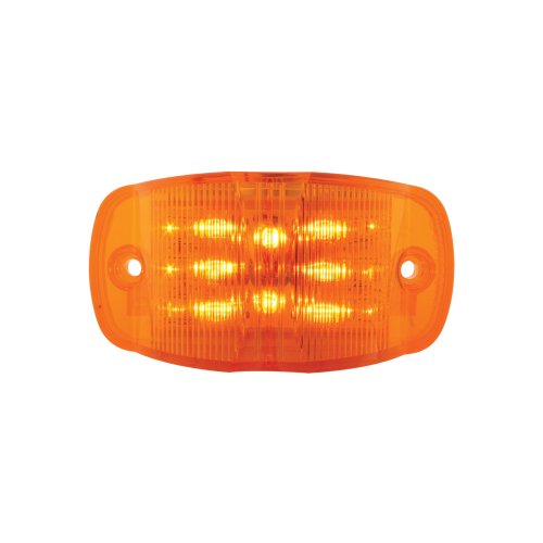 GG Grand General 76250 Rectangular Amber/Amber Wide Angle 14 LED Marker Light