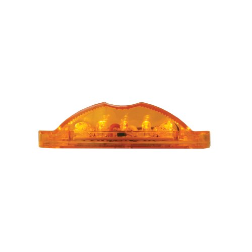 GG Grand General 76250 Rectangular Amber/Amber Wide Angle 14 LED Marker Light