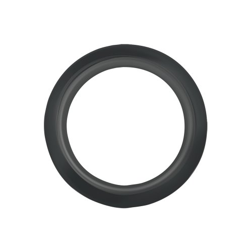 Grand General 80473 Black 4" PVC Rubber Round Grommet