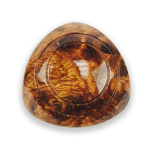 GG Grand General 80102 Brown Wood Plastic Steering Wheel Spinner Knob, Glossy Brown