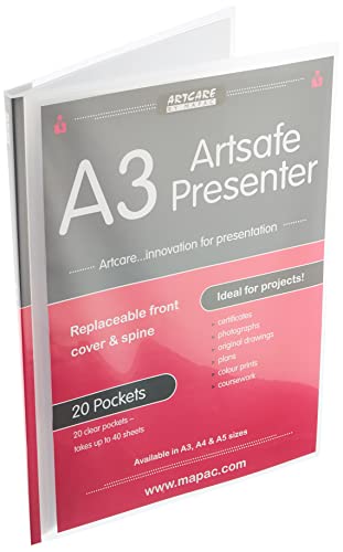 Mapac A3 Artsafe Presenter, Synthetic Material, 44x2x33 cm