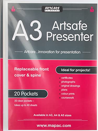 Mapac A3 Artsafe Presenter, Synthetic Material, 44x2x33 cm