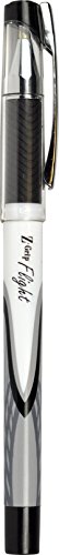 Zebra Pen Z-Grip Flight Stick Ballpoint Pen, Bold Point, 1.2mm, Black Ink, 12-Count