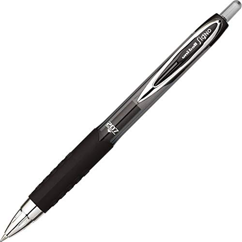 UNI-BALL GEL PEN BLK 2PK