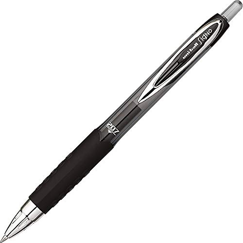 UNI-BALL GEL PEN BLK 2PK