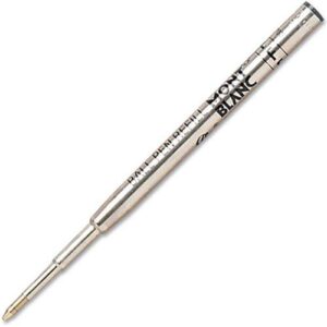 Mont Blanc Ballpoint Pen Refills, Fine Point, Black Ink (MNB107869)