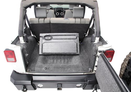 Bedrug - Jeep Cargo Kit | 2007 - 2010 Jeep Wrangler JK 2 Door, Cargo Liner w/ Tailgate & Tub Liner | Grey - 5 pc. | BRJK07R2