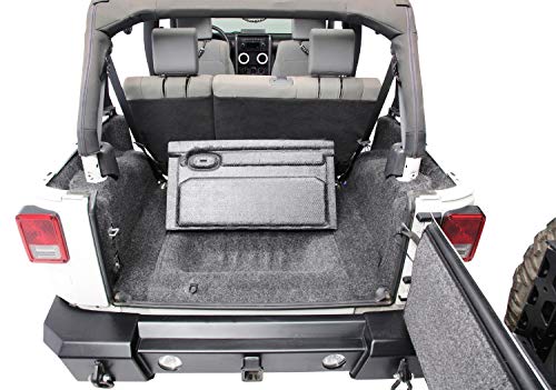 Bedrug - Jeep Cargo Kit | 2007 - 2010 Jeep Wrangler JK UNLTD 4 Door, Cargo Liner w/ Tailgate & Tub Liner | Grey - 5 pc. | BRJK07R4