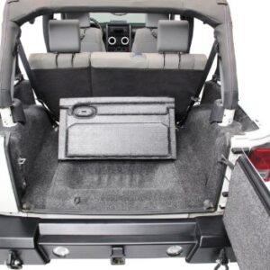 Bedrug - Jeep Cargo Kit | 2007 - 2010 Jeep Wrangler JK UNLTD 4 Door, Cargo Liner w/ Tailgate & Tub Liner | Grey - 5 pc. | BRJK07R4