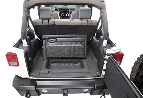 Bedrug - Jeep Bedtred | 2007 - 2010 Jeep Wrangler JK 2 Door, Cargo Liner w/ Tailgate & Tub Liner | Grey - 5 pc. | BTJK07R2