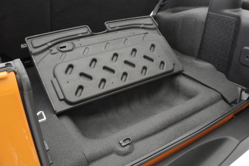 Bedrug - Jeep Bedtred | 2007 - 2010 Jeep Wrangler JK 2 Door, Cargo Liner w/ Tailgate & Tub Liner | Grey - 5 pc. | BTJK07R2