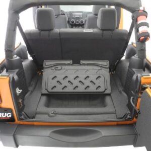 Bedrug - Jeep Bedtred | 2007 - 2010 Jeep Wrangler JK 2 Door, Cargo Liner w/ Tailgate & Tub Liner | Grey - 5 pc. | BTJK07R2