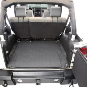 Bedrug - Jeep Bedtred | 2007 - 2010 Jeep Wrangler JK 2 Door, Cargo Liner w/ Tailgate & Tub Liner | Grey - 5 pc. | BTJK07R2