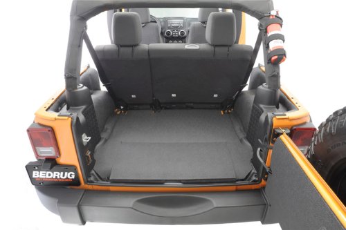 BedRug Jeep Kit - BedTred BTJK11R2 fits 11+ JK 2DR REAR 5PC CARGO KIT (INCLUDES TAILGATE & TUB LINER)