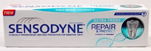 Sensodyne with Fluoride Repair and Protect Toothpaste [Pack of 2]