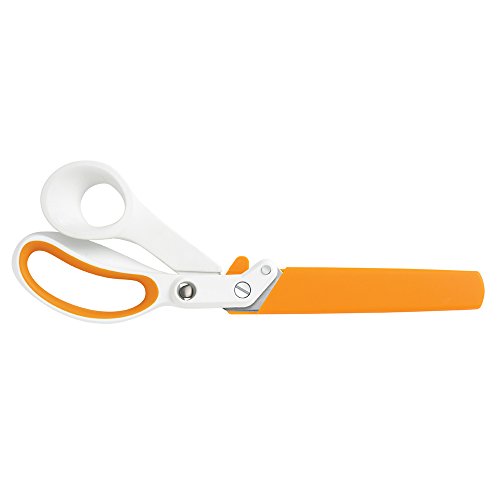 Fiskars 10 Inch Amplify Mixed Media Shears, 10-Inch, White, Model:171020-1001