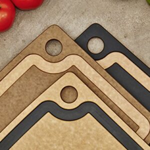 Epicurean Gourmet Series Cutting Board with Juice Groove, 19.5-Inch by 15-Inch, Slate/Natural