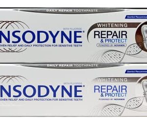 Sensodyne Repair and Protect Whitening Toothpaste [Pack of 2]