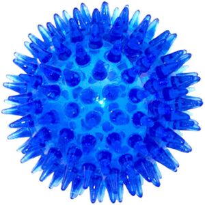 petsport 2" gorilla spiky ball floating dog toy - small | vanilla scented super durable tpr rubber | ultra light, strong & bouncy | play fetch with your pet, colors will vary
