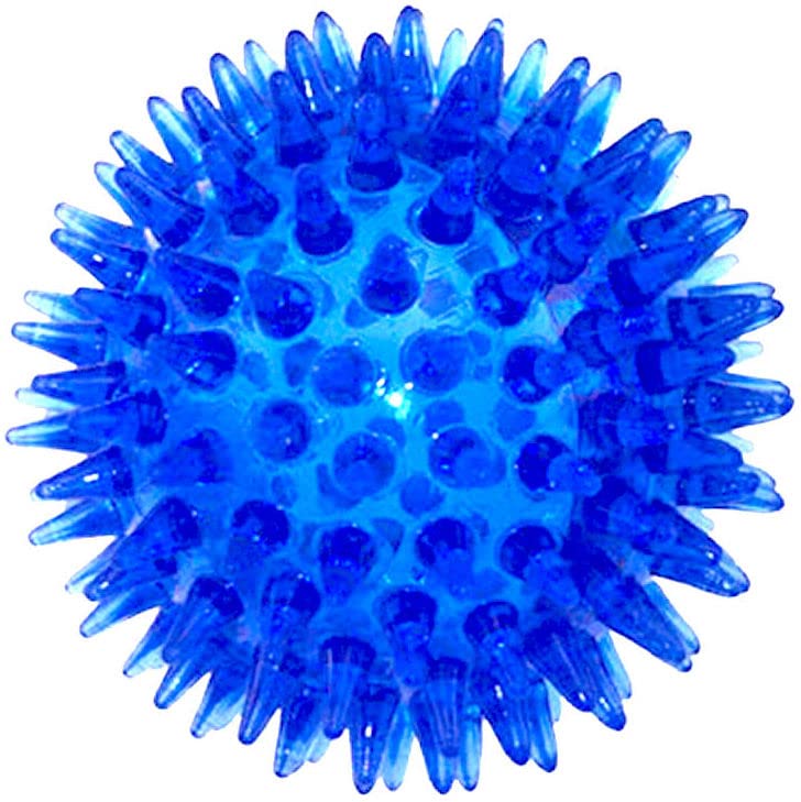 PetSport 2" Gorilla Spiky Ball Floating Dog Toy - Small | Vanilla Scented Super Durable TPR Rubber | Ultra Light, Strong & Bouncy | Play Fetch with Your Pet, Colors Will Vary