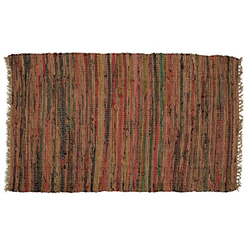 Sturbridge Country Rag Rug in Spice 24" x 72"