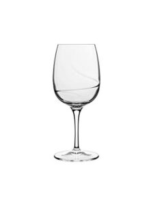 luigi bormioli aero 11 oz white wine glasses, set of 6, clear