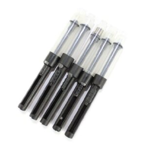 5 pcs jinhao fountain pen deluxe ink converter, push-in style