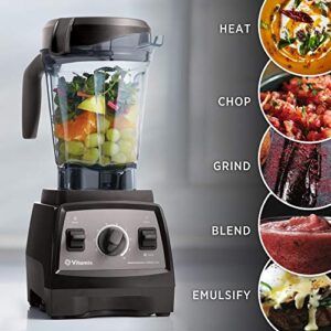 Vitamix Professional Series 300 Blender, Professional Grade, 64oz. Low Profile Container, Onyx