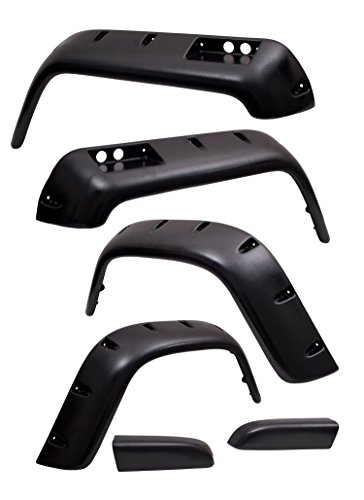 Rugged Ridge | All Terrain Fender Flare Kit, 4.75 Inch, 6 Piece | 11632.20 | Fits 1987-1995 Jeep Wrangler YJ