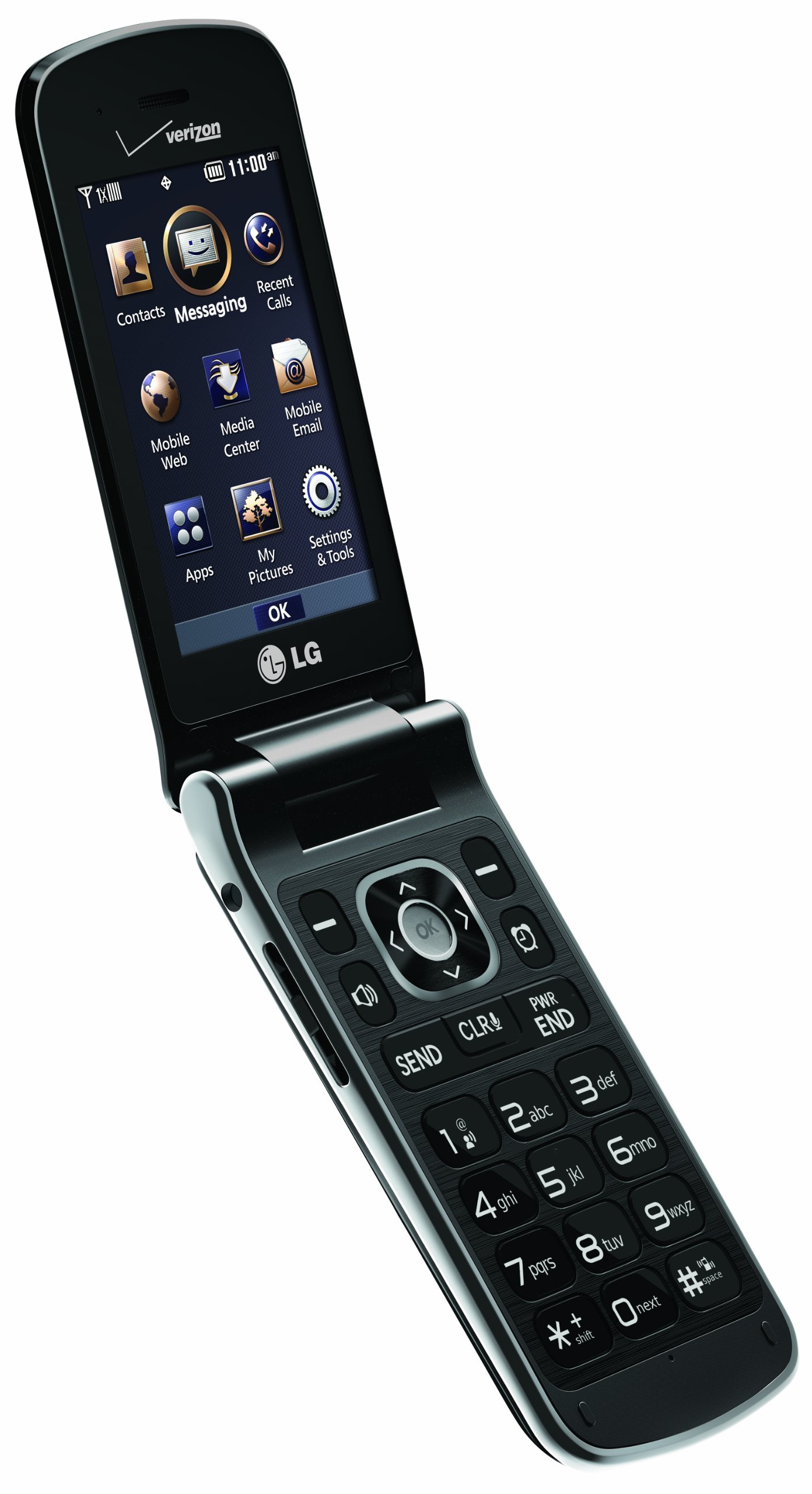 LG Exalt, Black (Verizon Wireless)