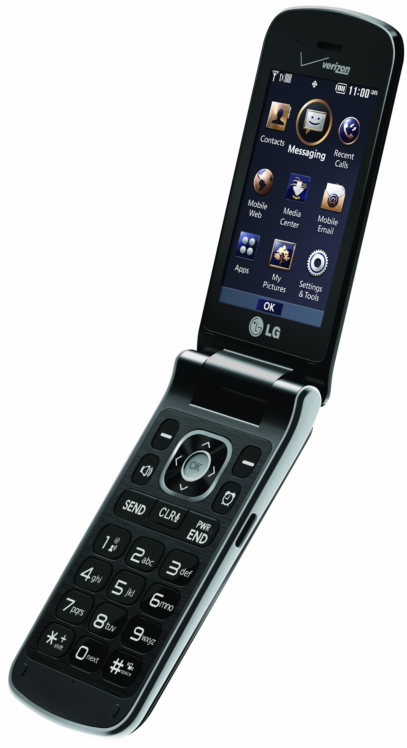 LG Exalt, Black (Verizon Wireless)