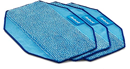 iRobot Braava Authentic Replacement Parts - Braava 300 Series Microfiber Pro-Clean Mopping Cloths for Braava Floor Robot Mop (3-Pack)