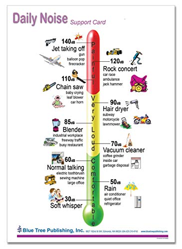 Audiogram Anatomical Chart Laminated Card for Audiologist and Hearing