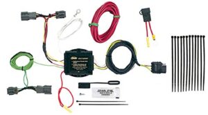 hopkins towing solutions 43914 plug-in simple vehicle wiring kit, red white