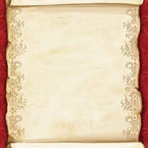 Great Papers! Christmas Scroll Letterhead, 80 count, 11" x 8.5" (2012250)