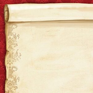 Great Papers! Christmas Scroll Letterhead, 80 count, 11" x 8.5" (2012250)