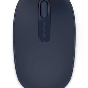 Microsoft Wireless Mobile Mouse 1850- Wool Blue - Comfortable Right/Left Hand Use, Wireless Mouse with Nano transceiver, for PC/Laptop/Desktop, works with Mac/Windows 8/10/11 Computers