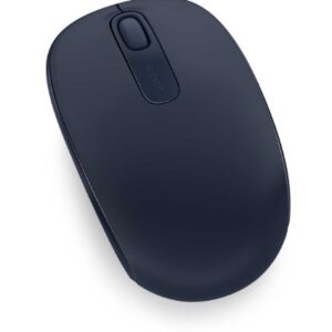 Microsoft Wireless Mobile Mouse 1850- Wool Blue - Comfortable Right/Left Hand Use, Wireless Mouse with Nano transceiver, for PC/Laptop/Desktop, works with Mac/Windows 8/10/11 Computers