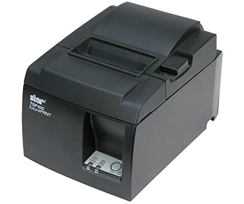 Bluestar 39461110 STAR MICRONICS, TSP143U GRY, THERMAL, PRINTER, 2 COLOR, CUTTER, INCLUDES USB CAB