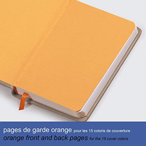 Rhodia Rhodiarama Webnotebook - Lined 96 Sheets - 5 1/2 x 8 1/4 - Sapphire Cover