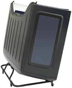 surco ht200 hard top carrier for 1976 and newer jeep cj-7 and wrangler yj, tj, jk, jl, unlimited, black
