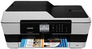 brother printer mfc-j6520dw wireless color printer with scanner, copier and fax, amazon dash replenishment ready