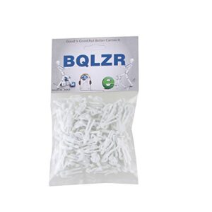 BQLZR White Unpainted Architectural 1:75 Scale Model Figures for Placed on Cakes, Railway Models, Building Models, Dioramas,6 Types of Poses,Make of Light Plastic